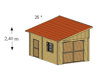 Garage 1 pente